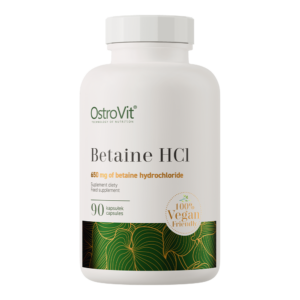 OstroVit Betain HCl VEGE, 90 kapsul