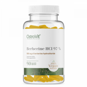 OstroVit Berberin HCl 97% VEGE, 500 mg, 90 kapsul
