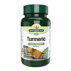 Natures Aid Kurkuma 8.200 mg (močna formula), 60 kapsul