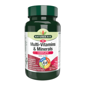 Natures Aid Multivitamini & minerali, popolna formula, 90 tablet