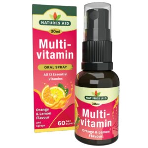 Natures Aid Multivitamini ustno pršilo, 30ml