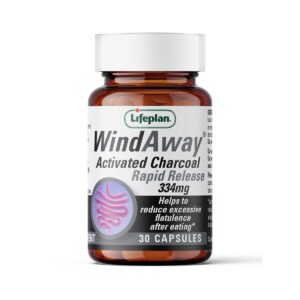 Lifeplan WindAway® proti vetrovom in napenjanju, 30 kapsul